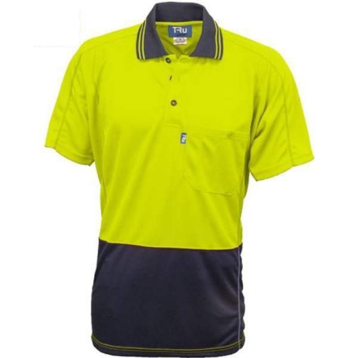 Picture of Tru Workwear, Polo Shirt, Short Sleeve, Micromesh